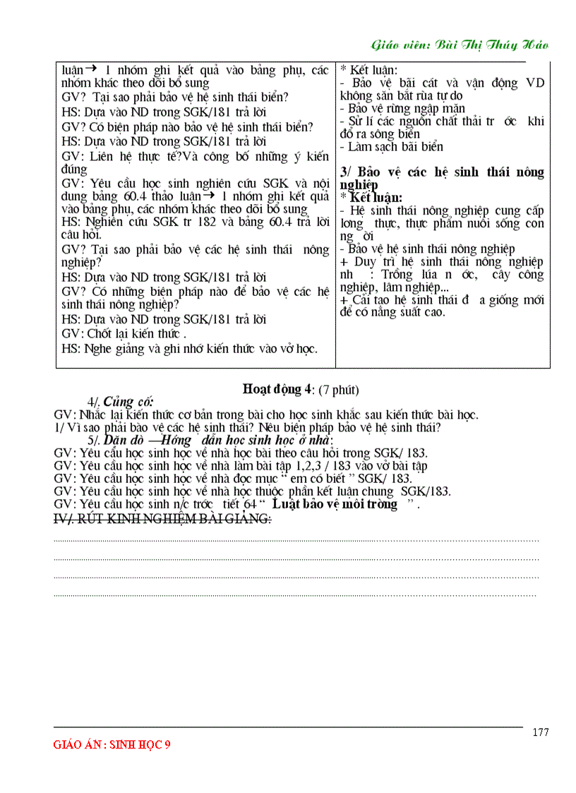 image for page Giao an sinh hoc 9 tron bo 1