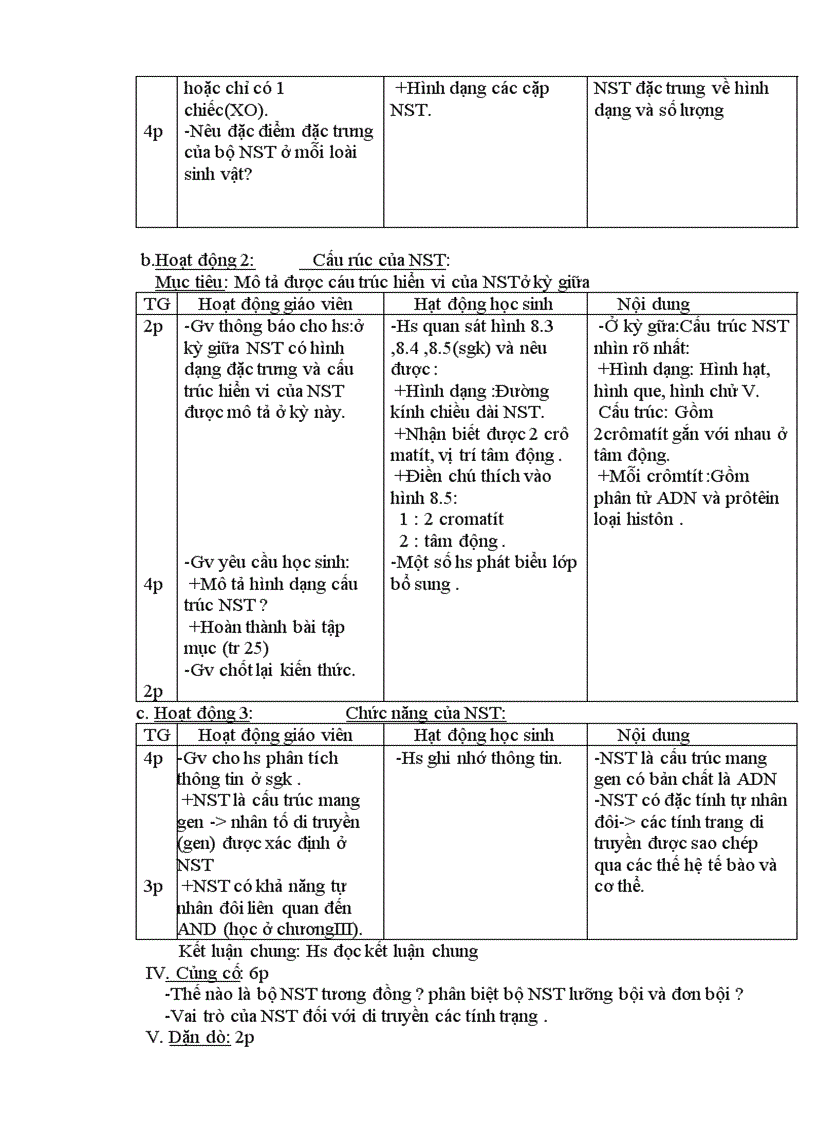 image for page Giáo án sinh học 9 tron bộ 3 cột hà giang