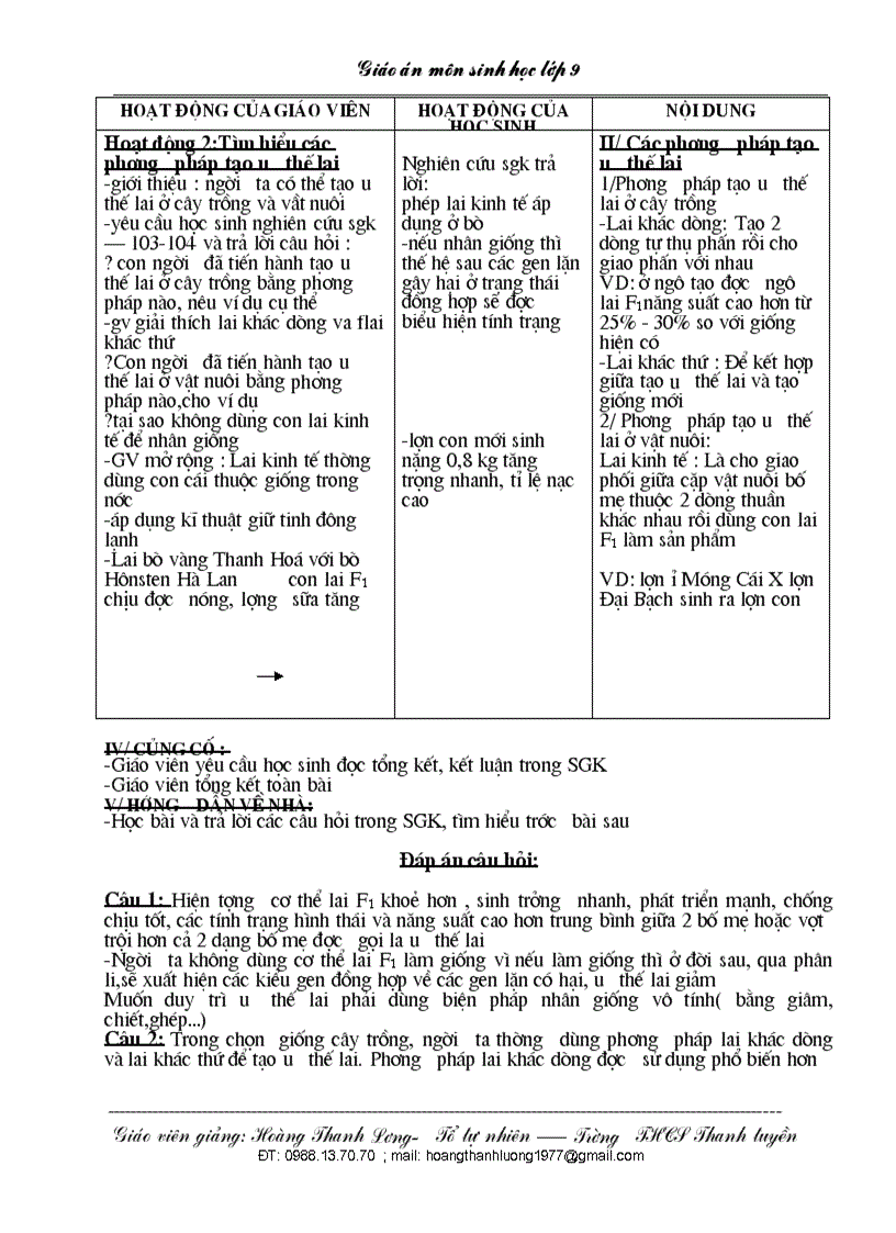 image for page Giáo án sinh học 9 từ tiết 37 đến 56