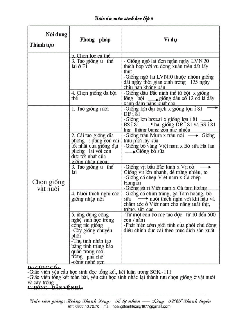 image for page Giáo án sinh học 9 từ tiết 37 đến 56
