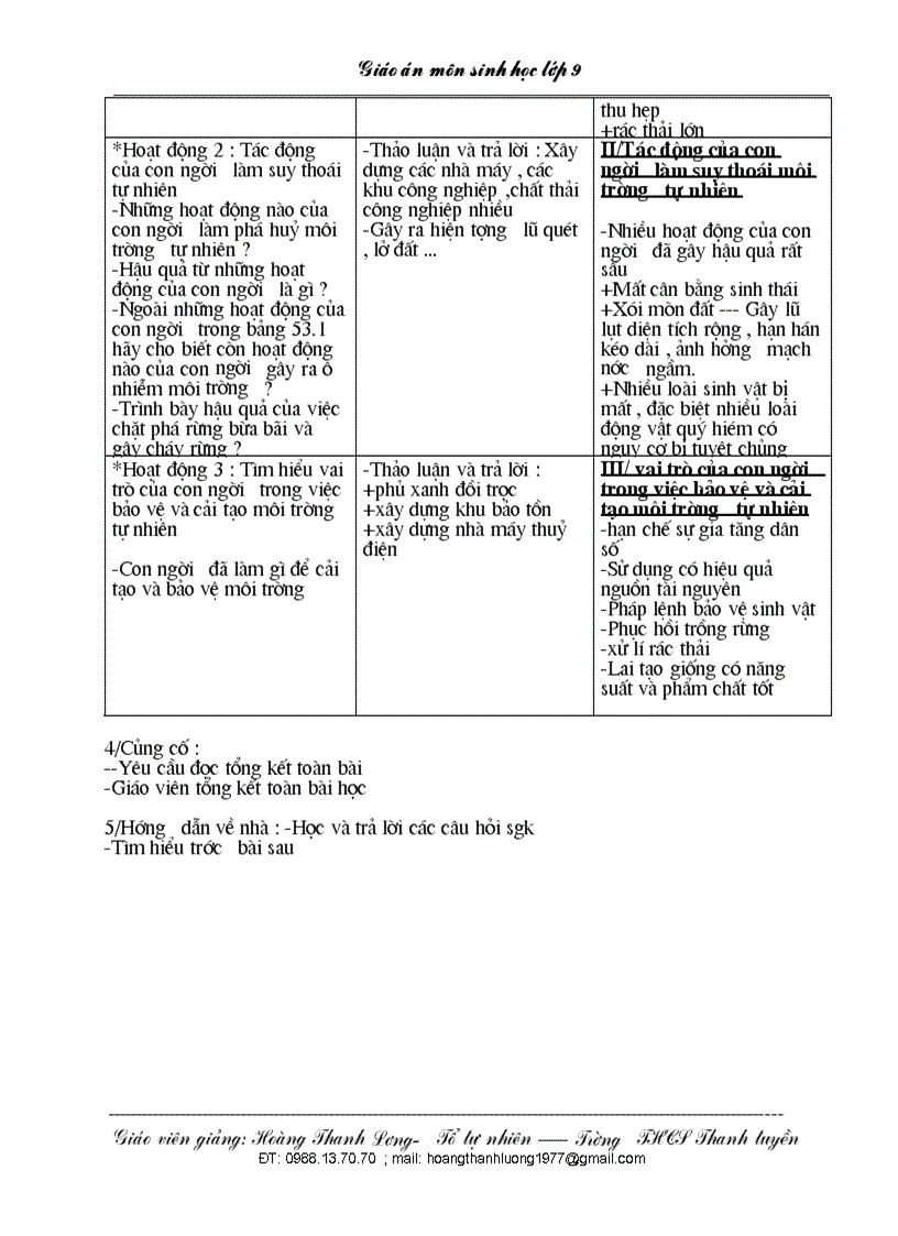 image for page Giáo án sinh học 9 từ tiết 37 đến 56