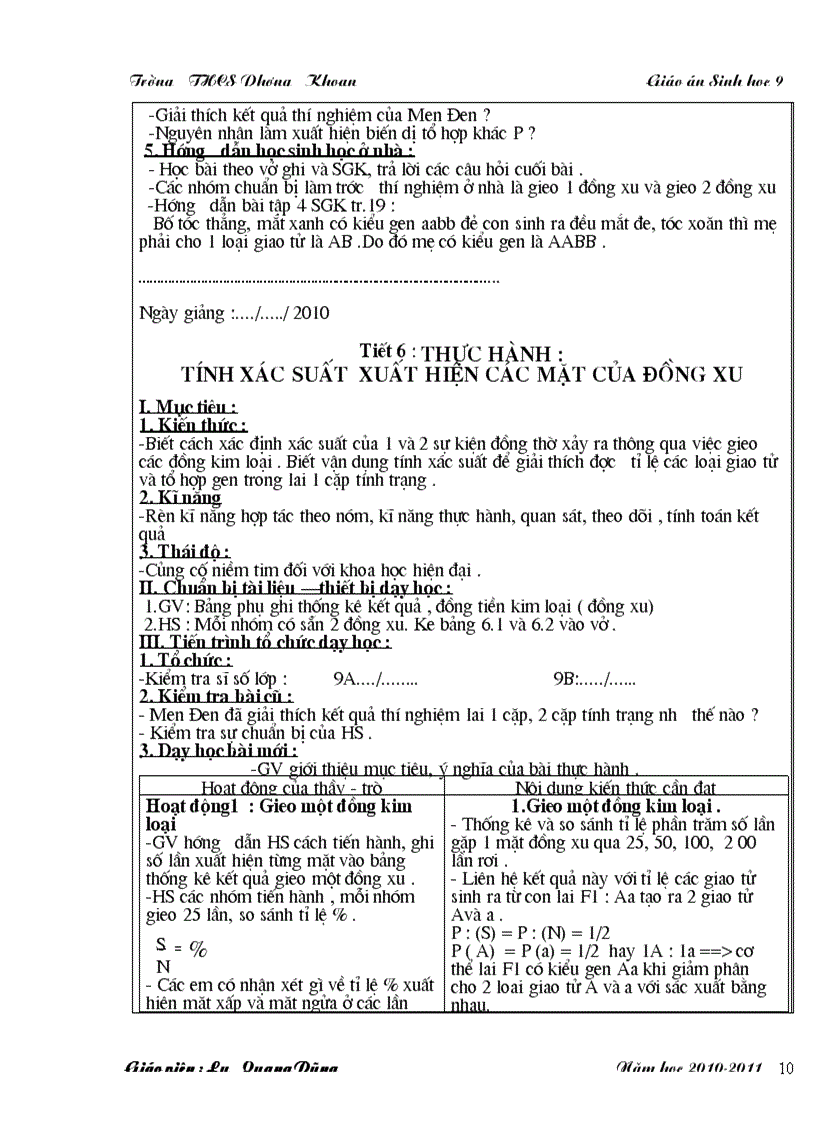 image for page Giao an sinh hoc 9 cn