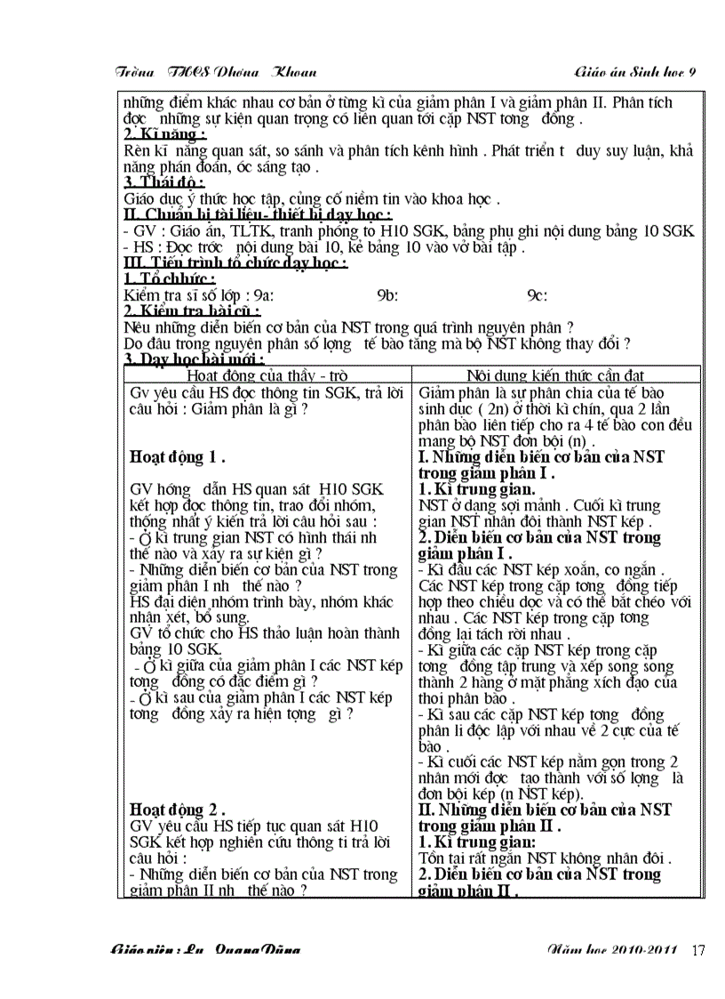 image for page Giao an sinh hoc 9 cn