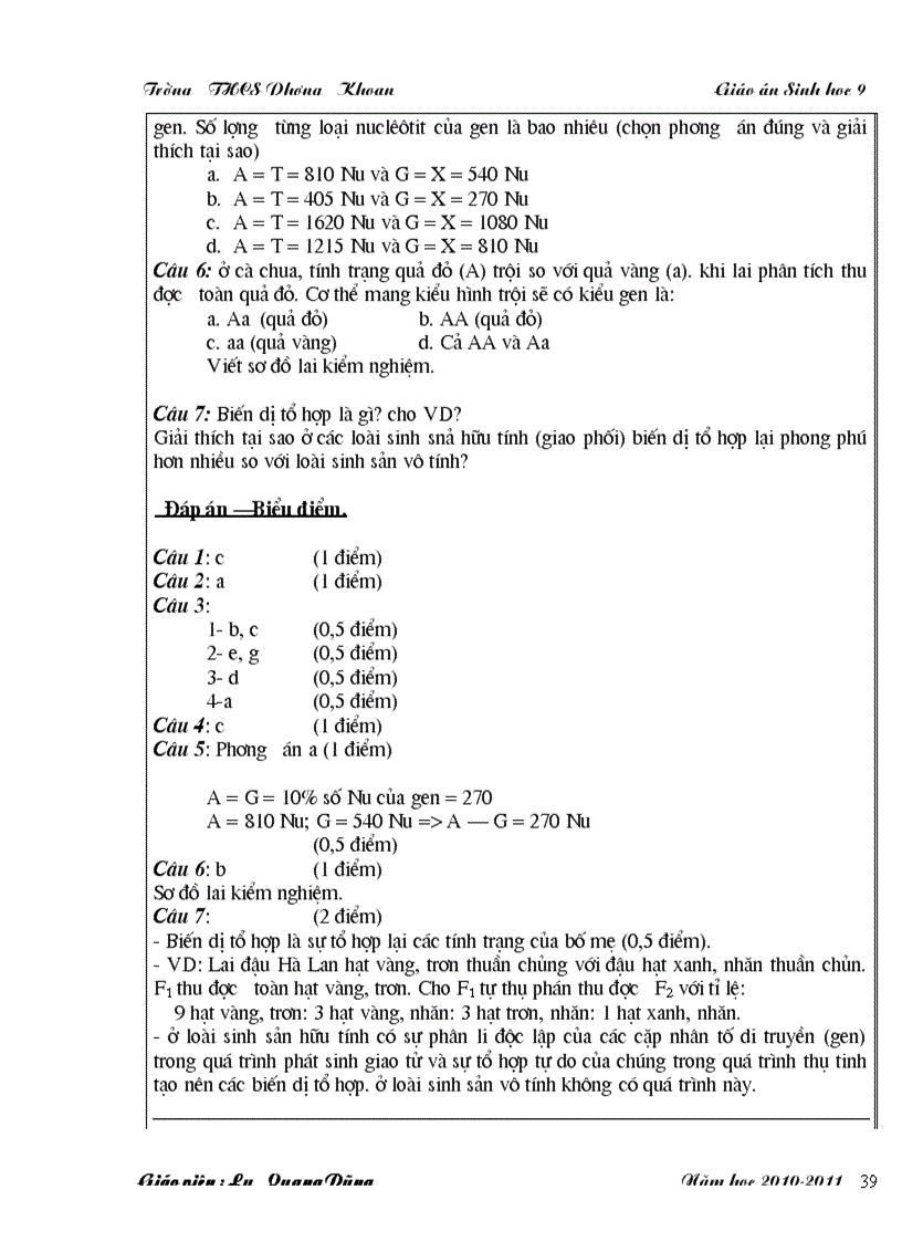 image for page Giao an sinh hoc 9 cn