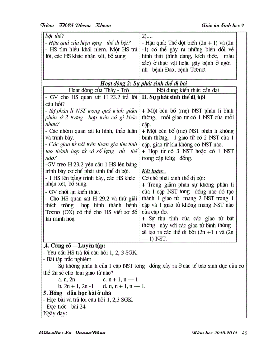 image for page Giao an sinh hoc 9 cn