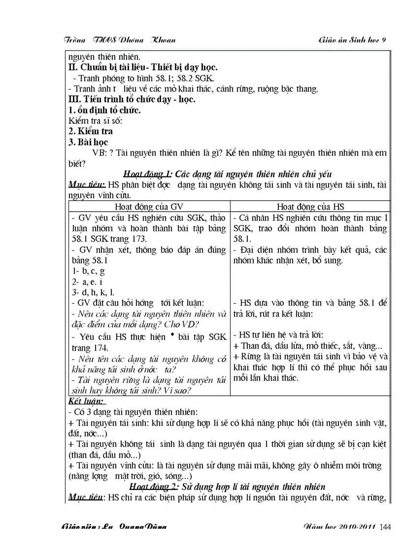 image for page Giao an sinh hoc 9 cn