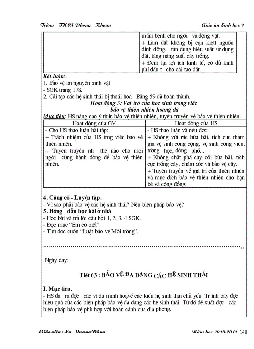 image for page Giao an sinh hoc 9 cn