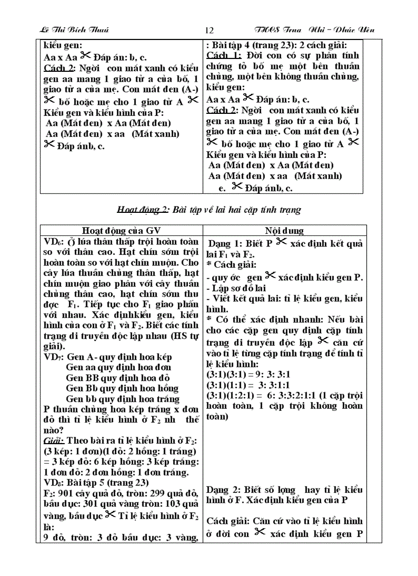 image for page Giao an sinh hoc lop 9 nam hoc 2009 2010