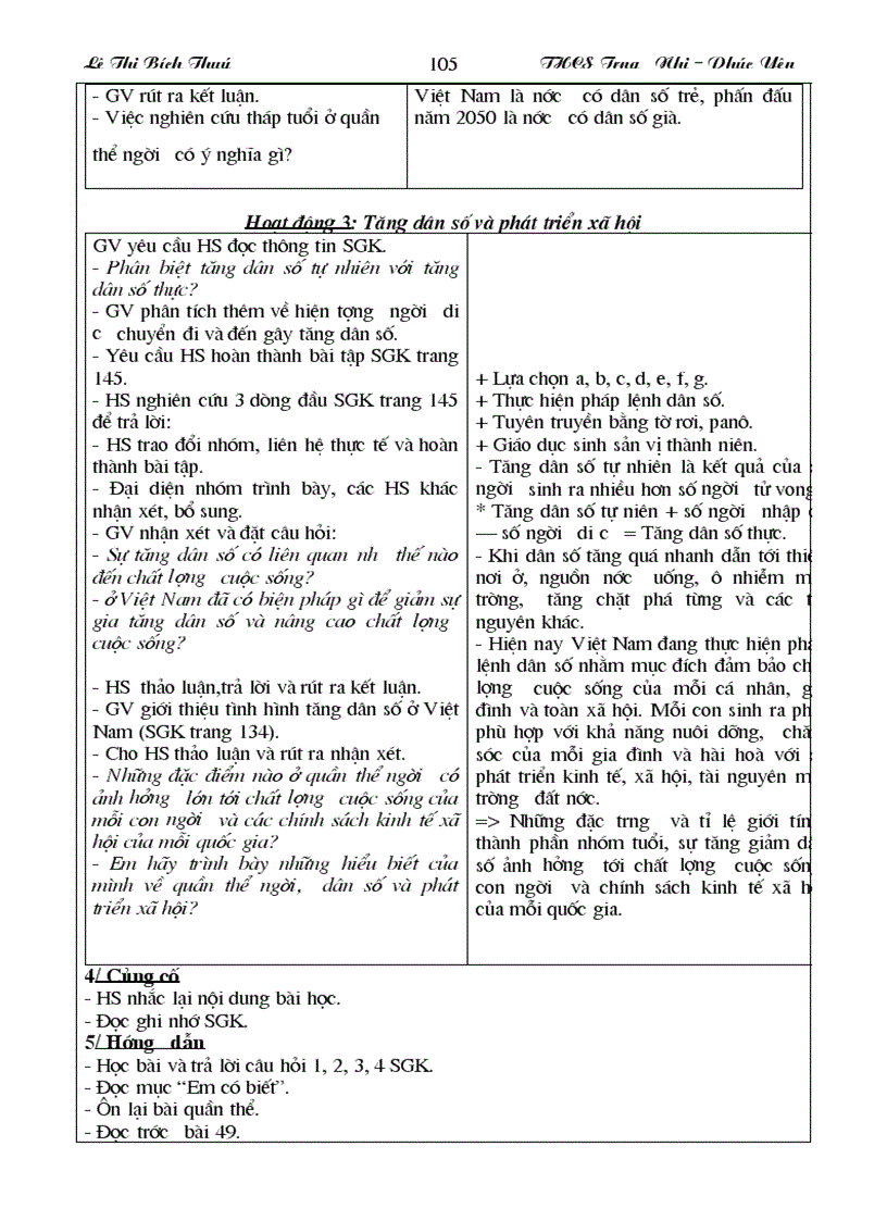 image for page Giao an sinh hoc lop 9 nam hoc 2009 2010