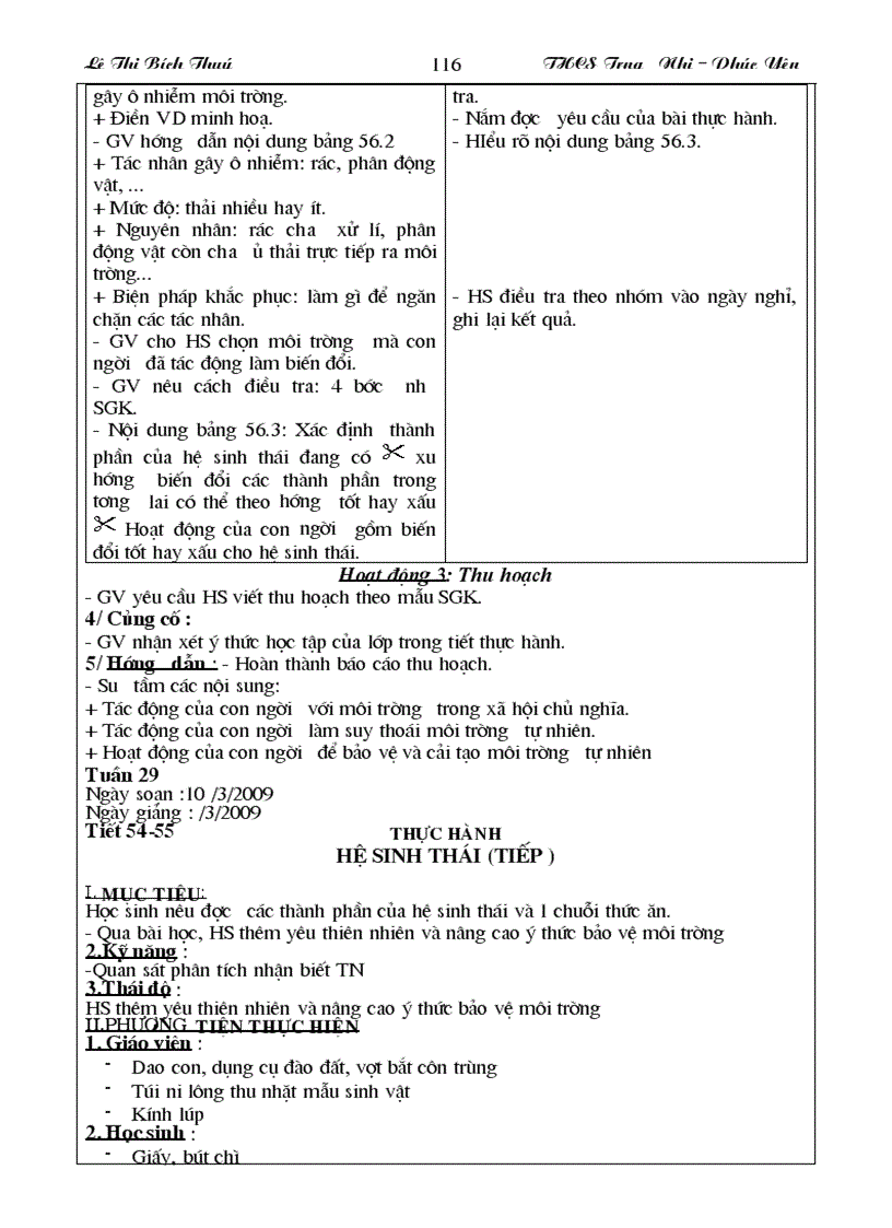 image for page Giao an sinh hoc lop 9 nam hoc 2009 2010