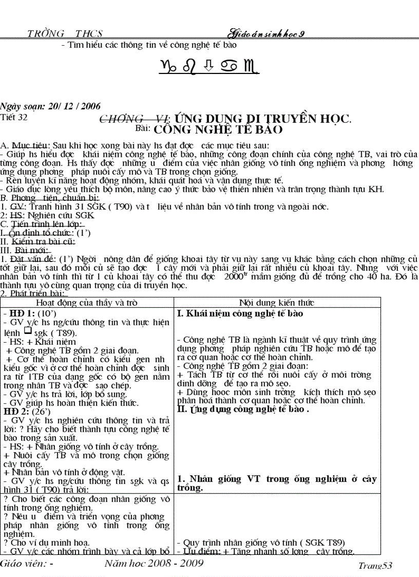 image for page Giáo án sinh vật lớp 9 hk1