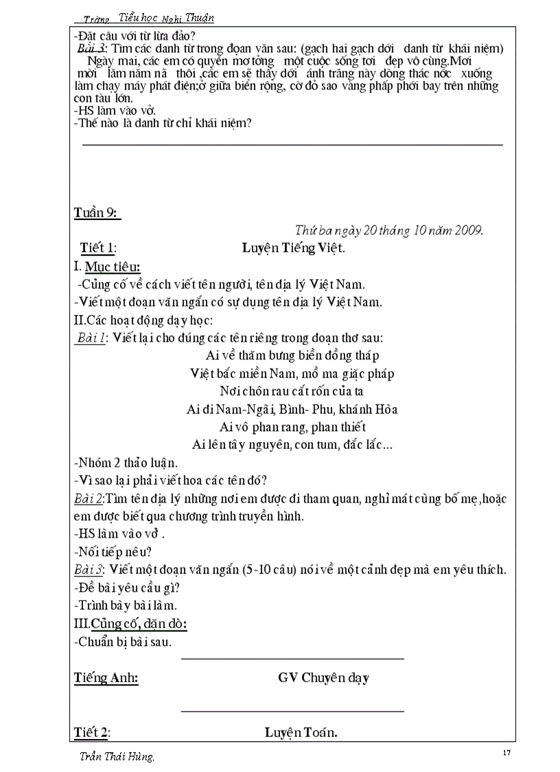 image for page Giáo án tăng buổi Lớp 4