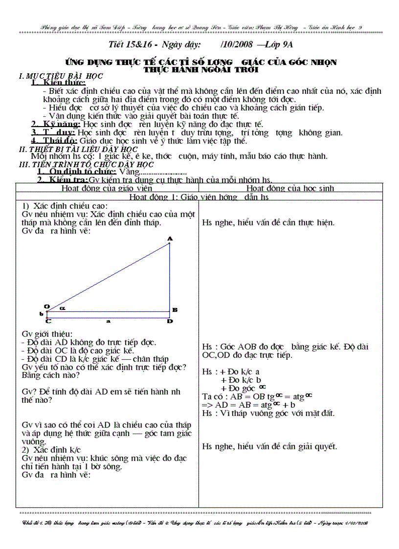 image for page Giáo án toán 9