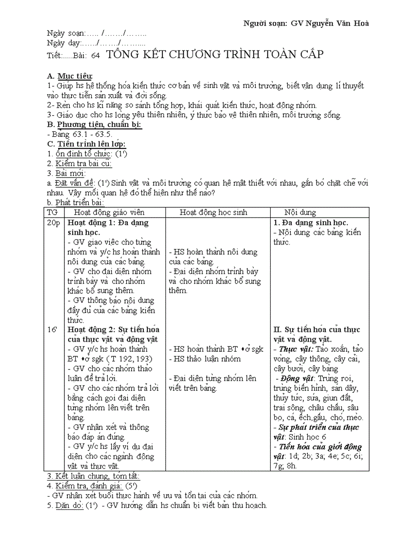 image for page Giaoansinh9bai1 64