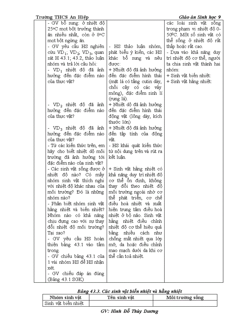 image for page Giáo án sinh 9 4 cột 1