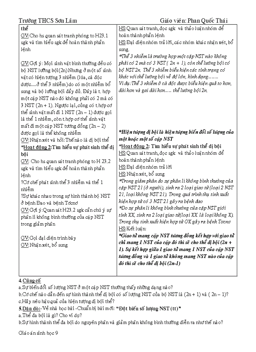 image for page Giáo án Sinh 9 HK1 1