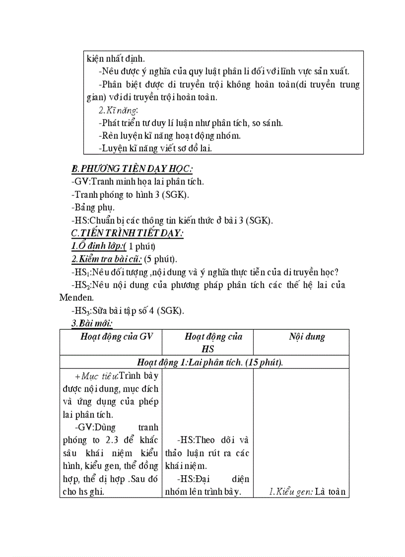 image for page Giáo án sinh học 9 mới