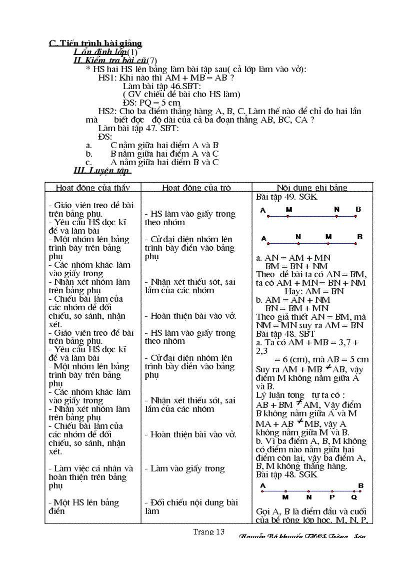 image for page Hinh hoc 6 Chuan khong can chinh