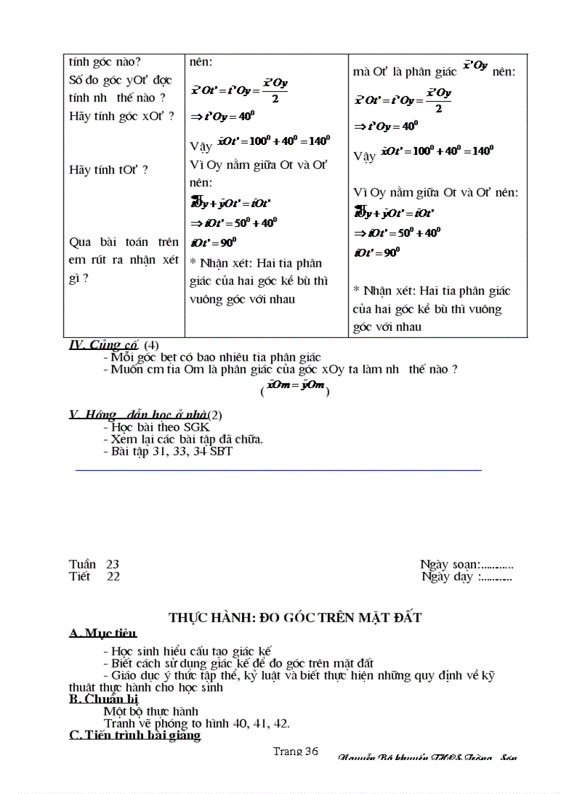 image for page Hinh hoc 6 Chuan khong can chinh