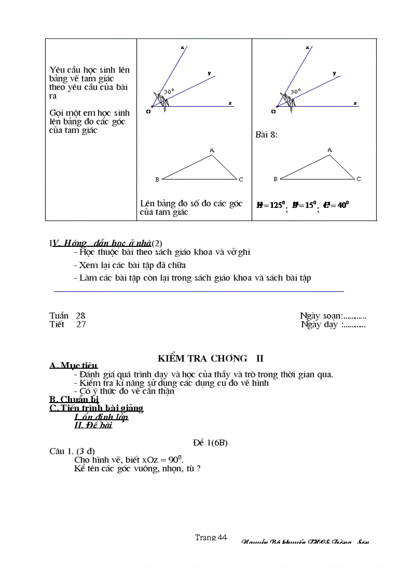 image for page Hinh hoc 6 Chuan khong can chinh