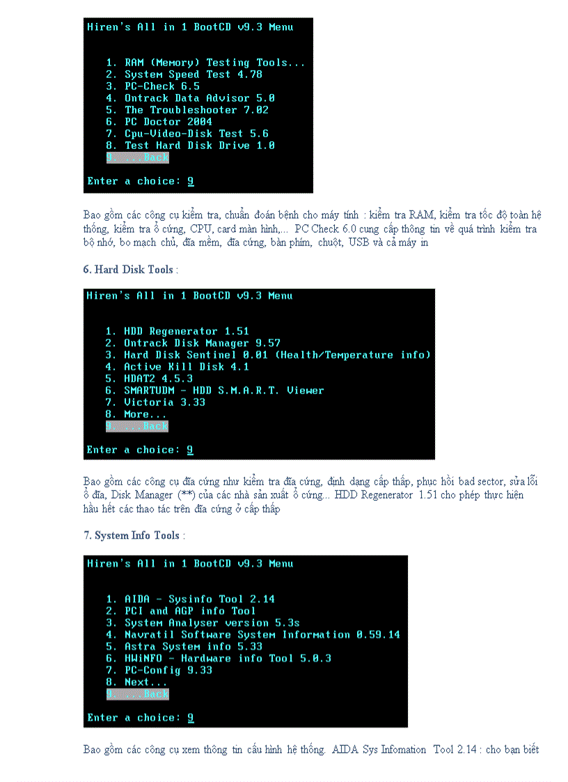 image for page Hướng dẫn sử dụng hiren boot cd