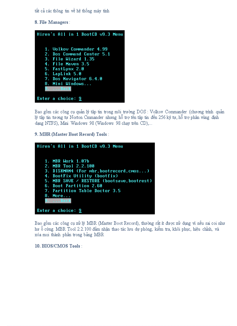 image for page Hướng dẫn sử dụng hiren boot cd