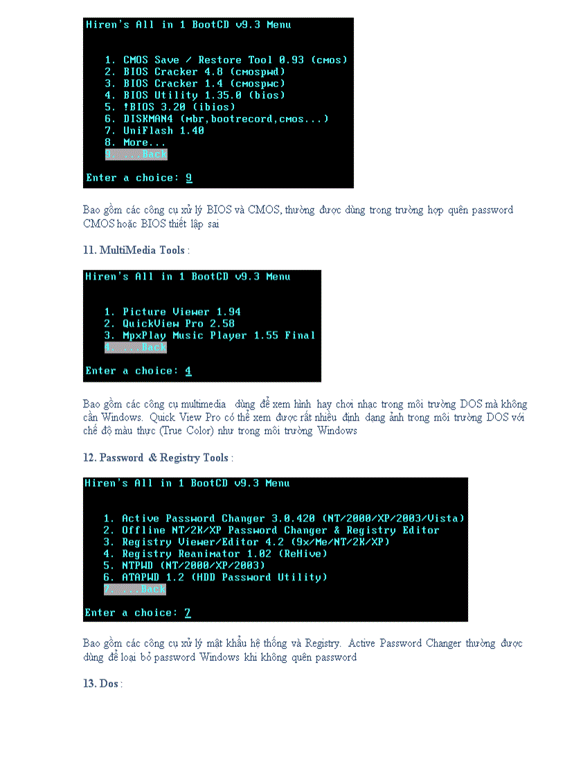 image for page Hướng dẫn sử dụng hiren boot cd