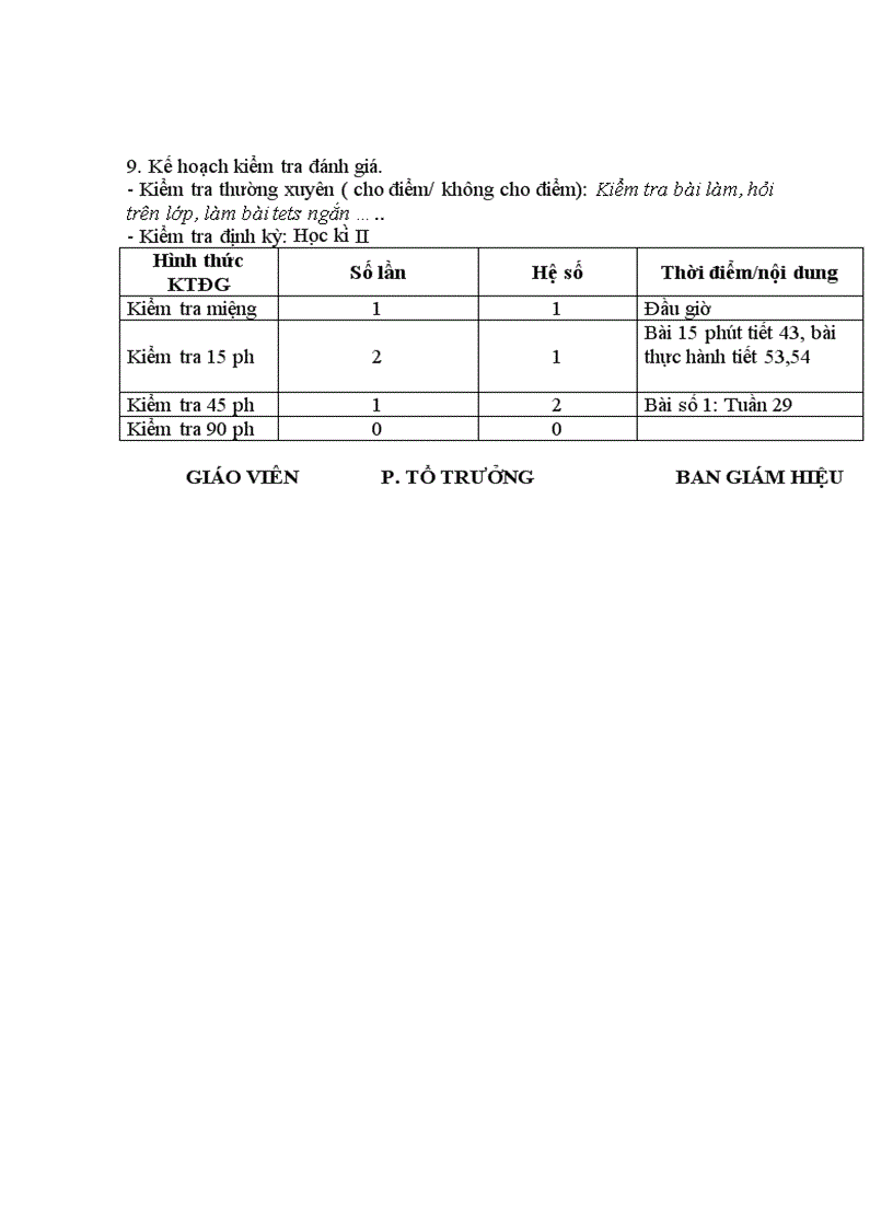 image for page Ke hoach day hoc sinh 9 ky 2
