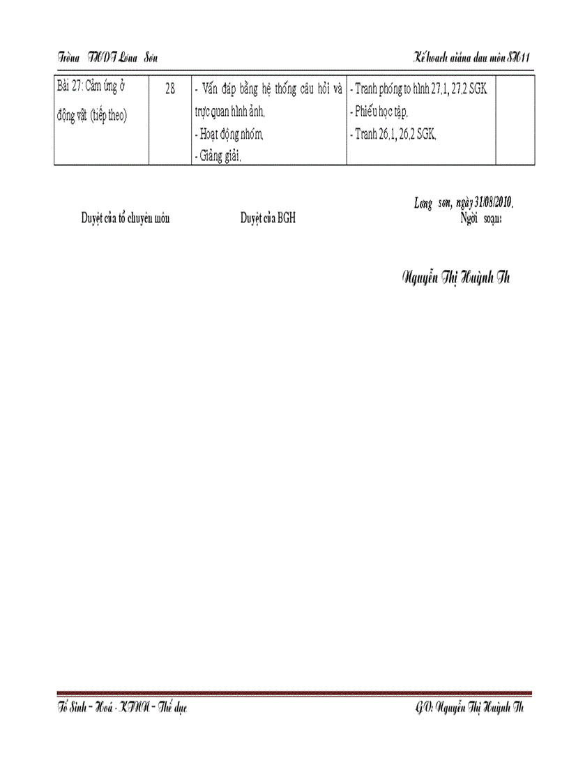 image for page Ke hoach giang day mau moi