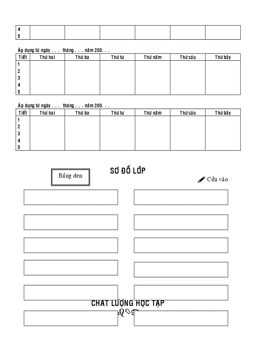 image for page Mẫu sổ chủ nhiệm cấp THCS