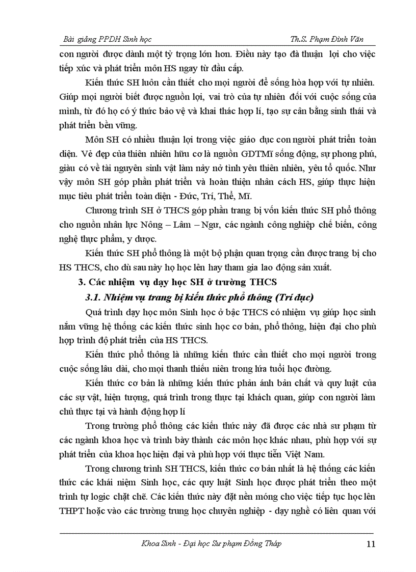 image for page Phương pháp dạy học sinh học