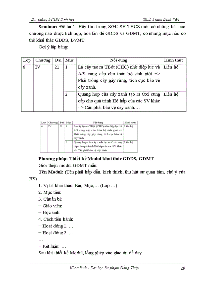 image for page Phương pháp dạy học sinh học