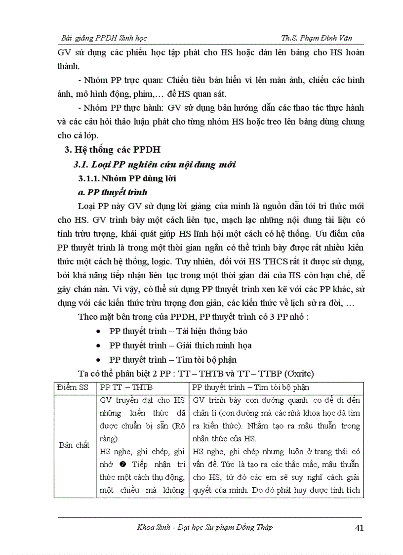 image for page Phương pháp dạy học sinh học