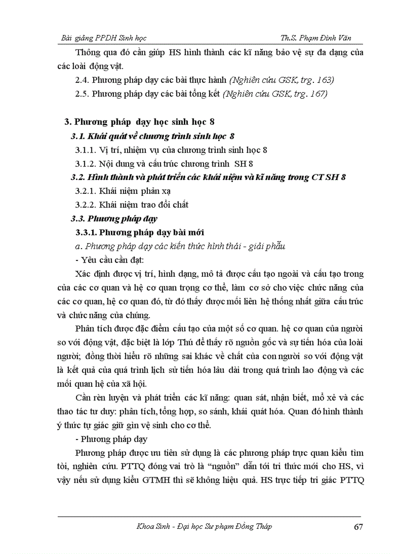 image for page Phương pháp dạy học sinh học