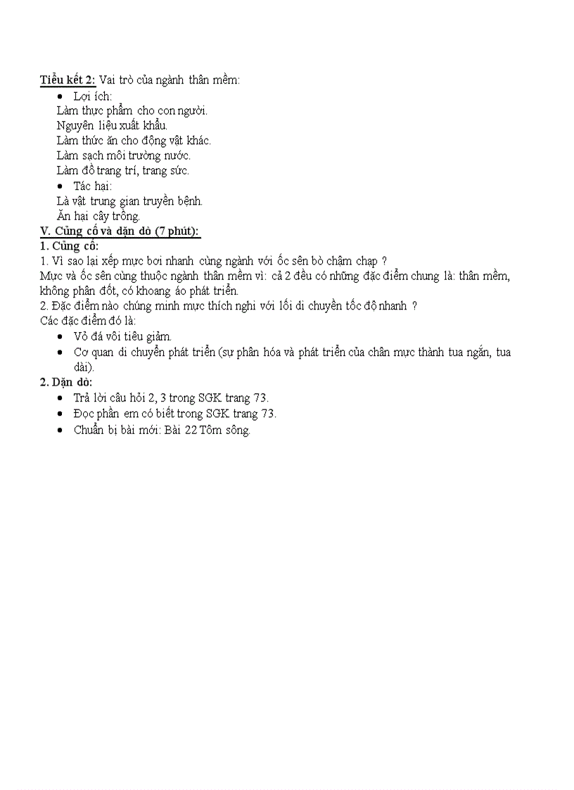 image for page Sh7 bài 21 dac diem vai tro nhanh than mem