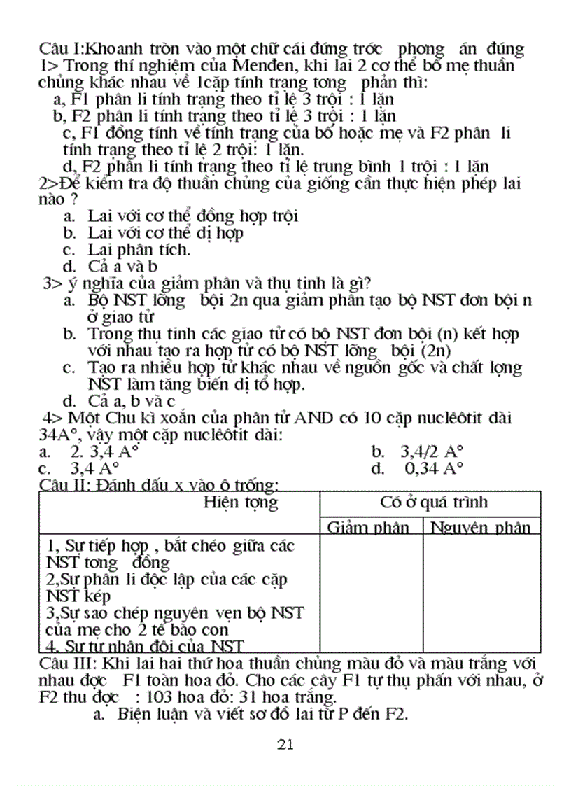 image for page Sinh 9 HK I cho hoc sinh