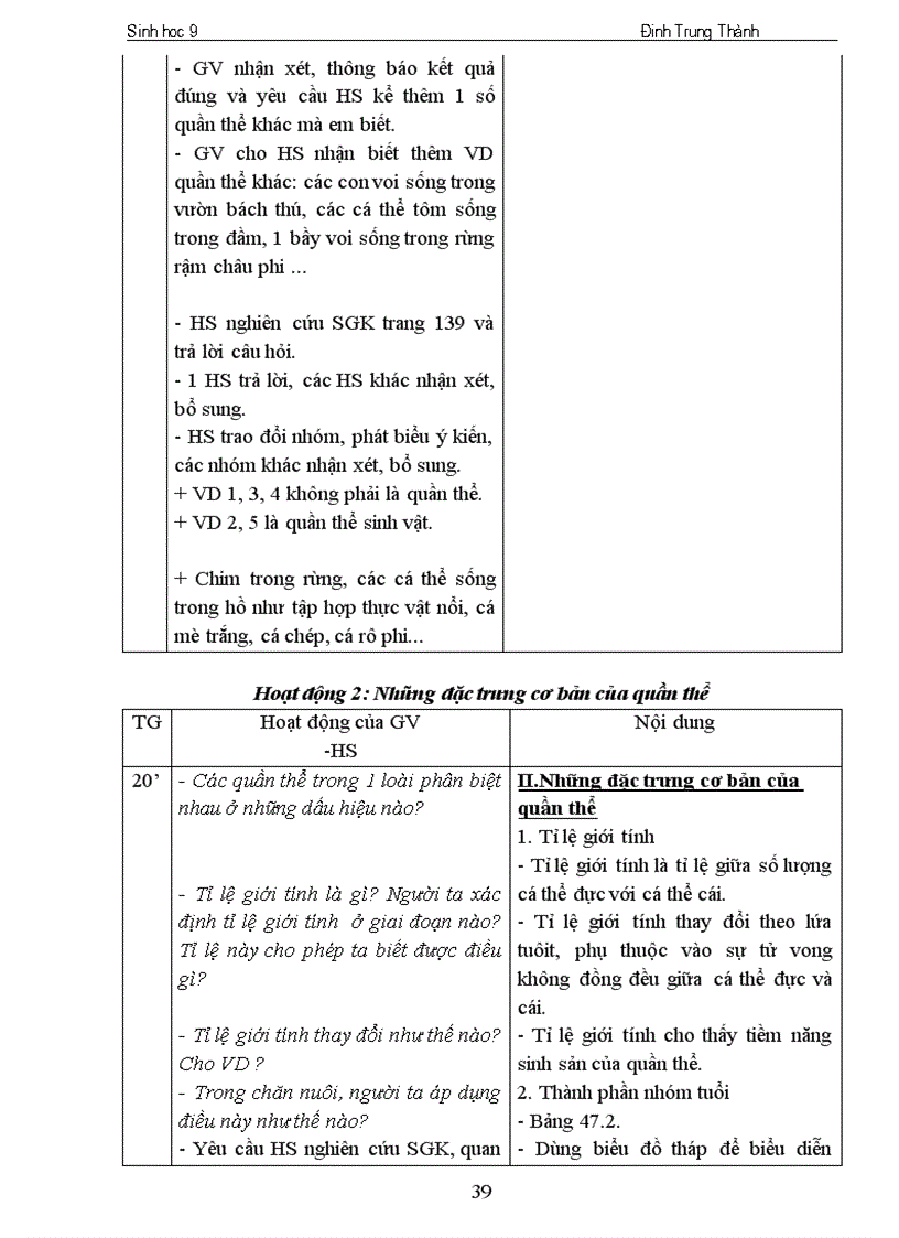 image for page SINH 9 KY II 2cot THANH G MINH