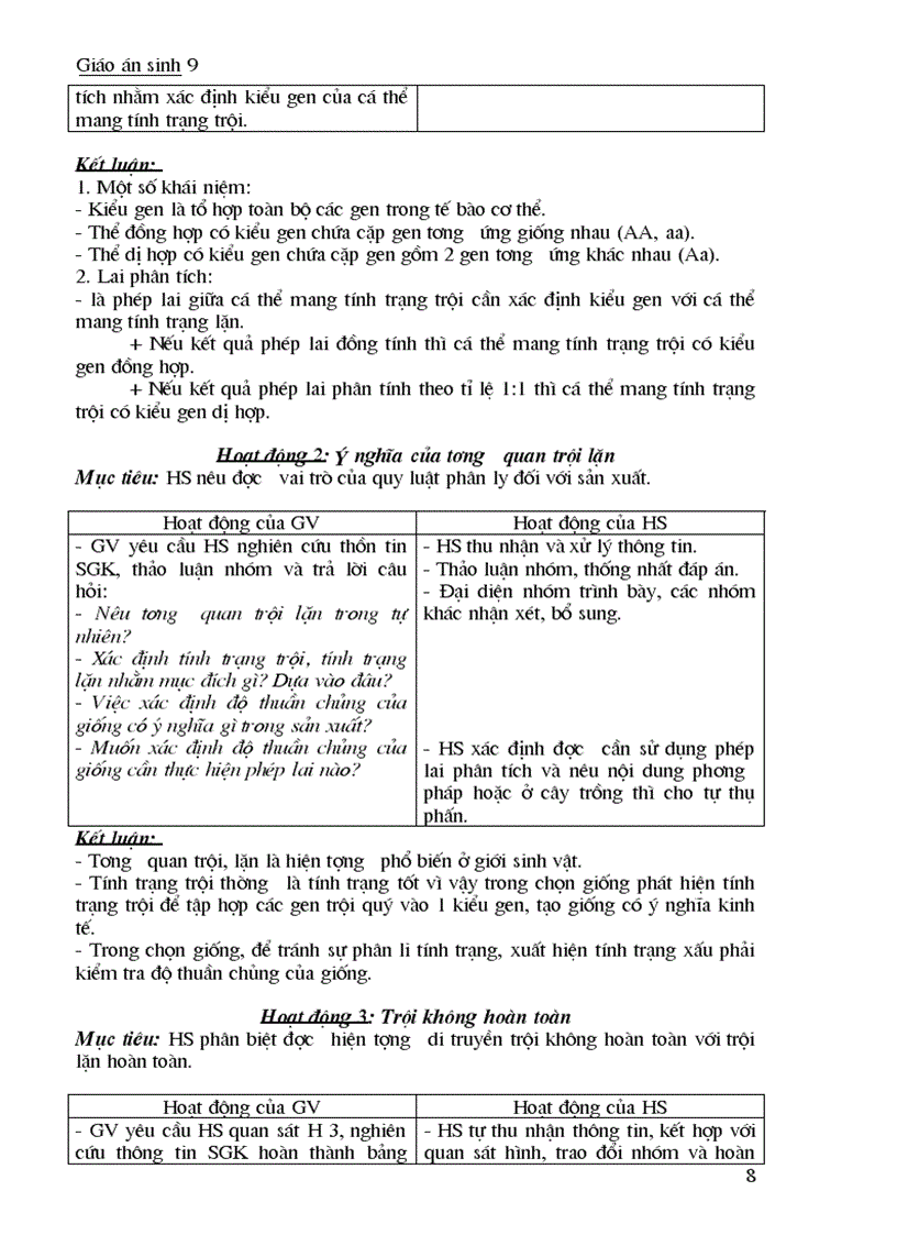 image for page Sinh 9 theo chuan kien thuc