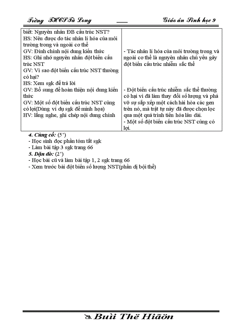 image for page Sinh 9 tiet 19 24 theo chuan co KNS
