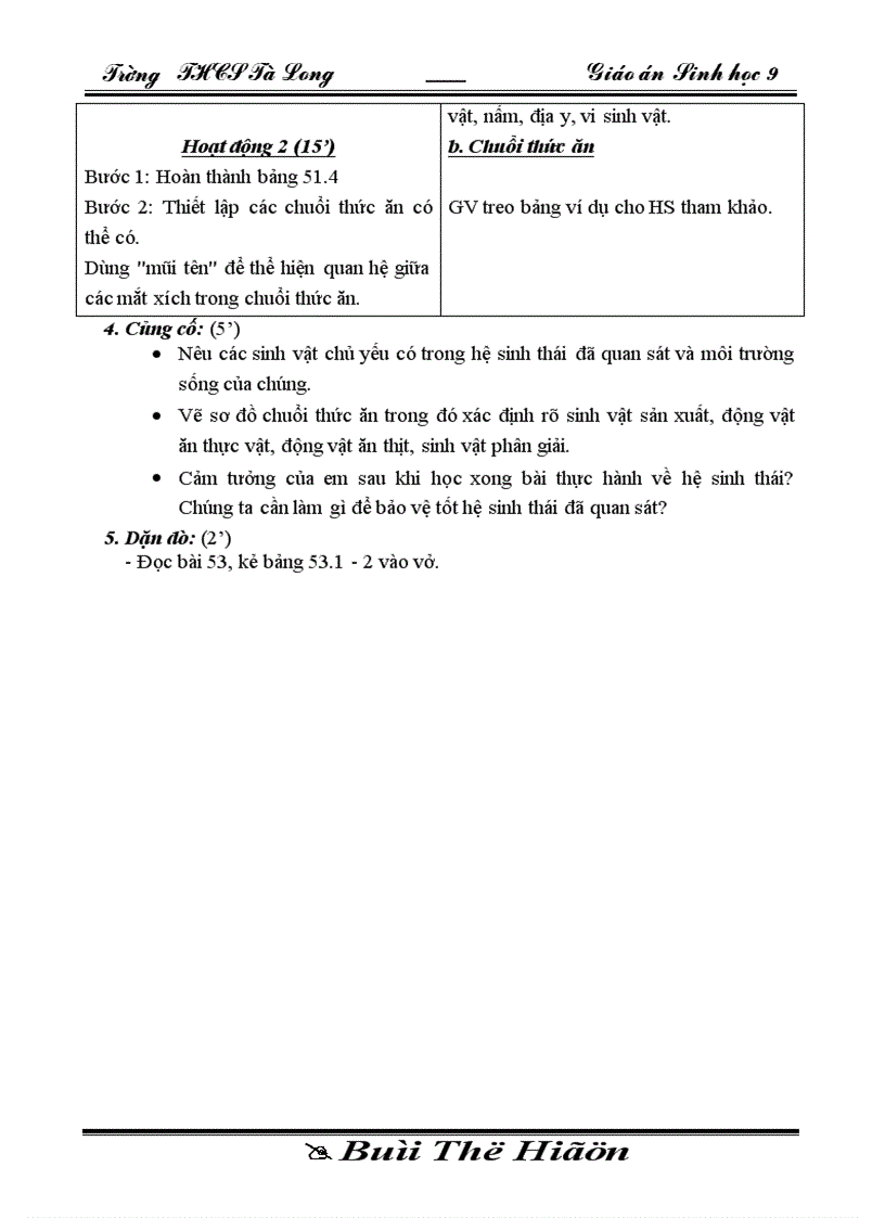 image for page Sinh 9 tiet 55 theo chuan KT KN co KNS