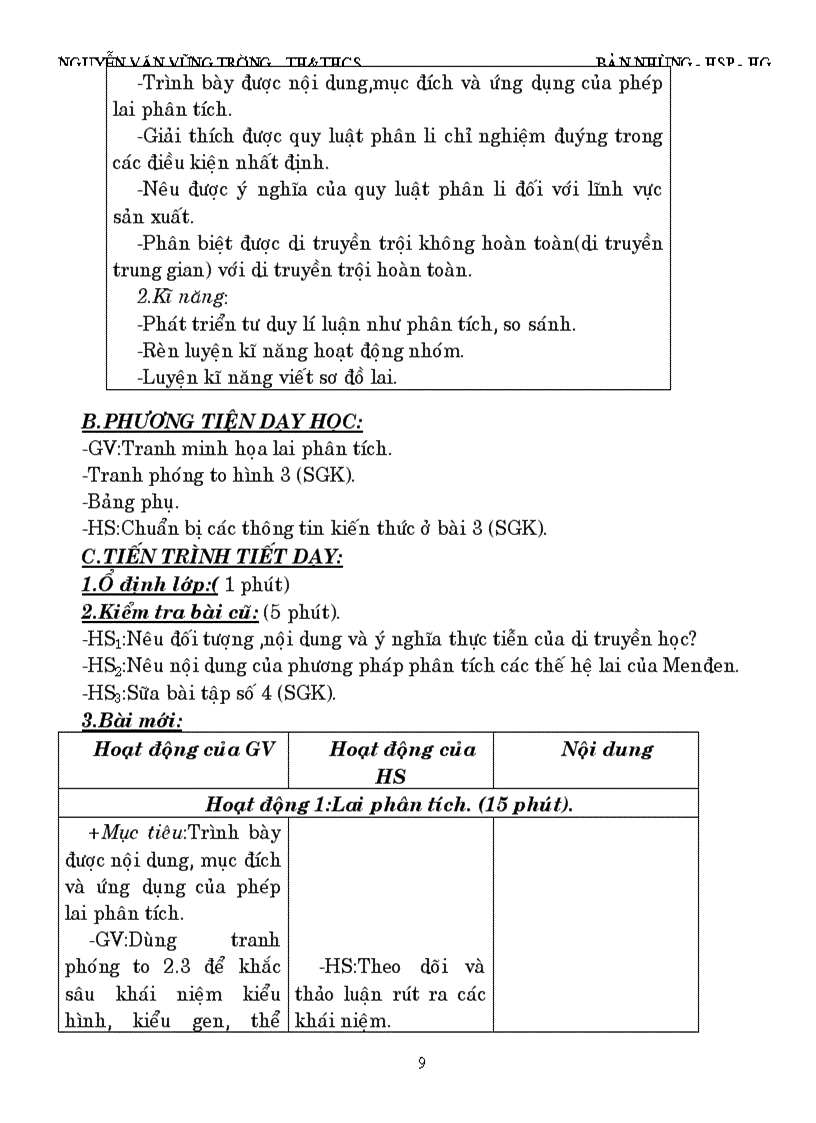image for page Sinh 9 trọn bộ 3 cột