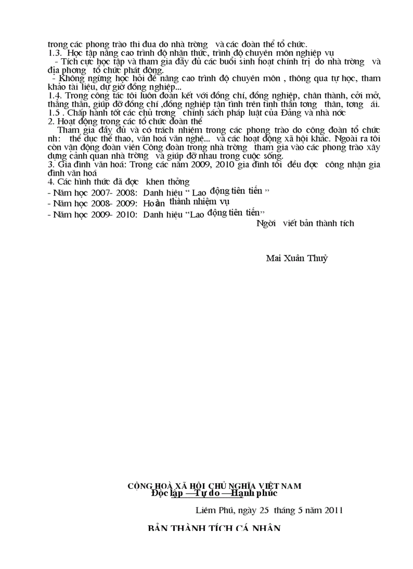 image for page Thanh tich ca nhan