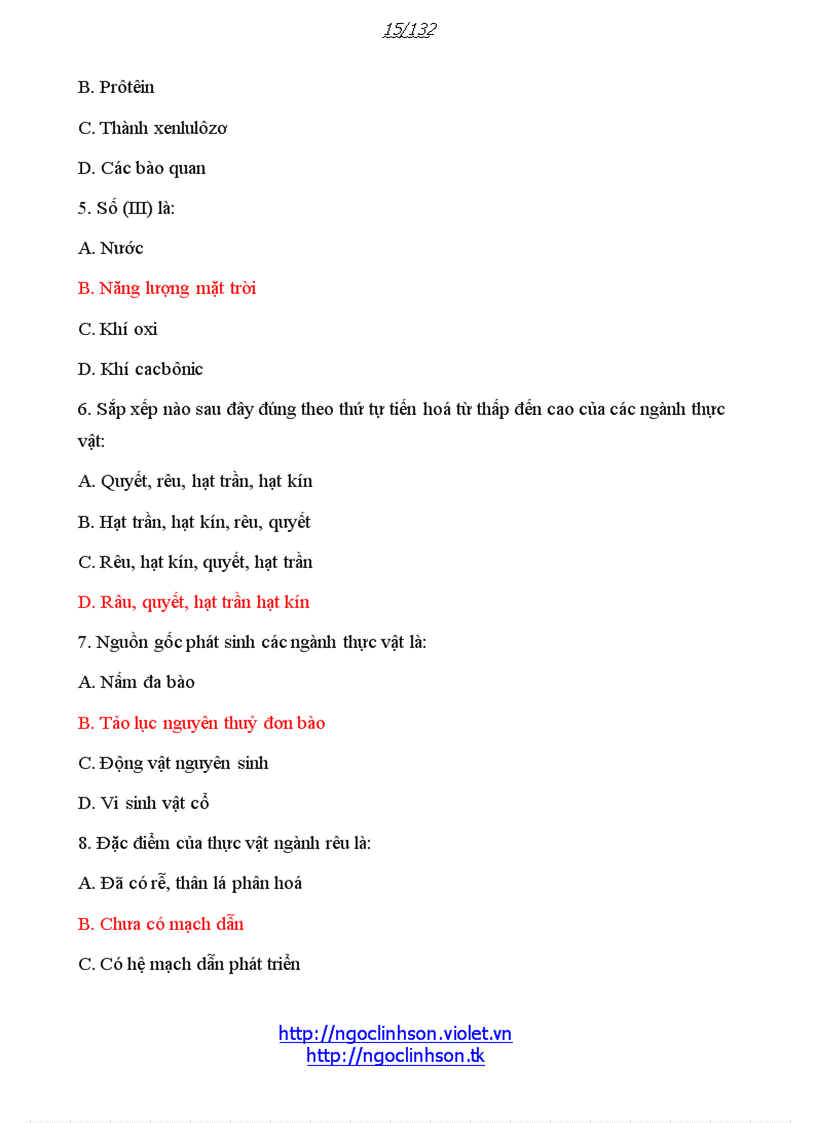 image for page 579 câu trắc nghiệm đáp án theo chương bài Sinh học 10