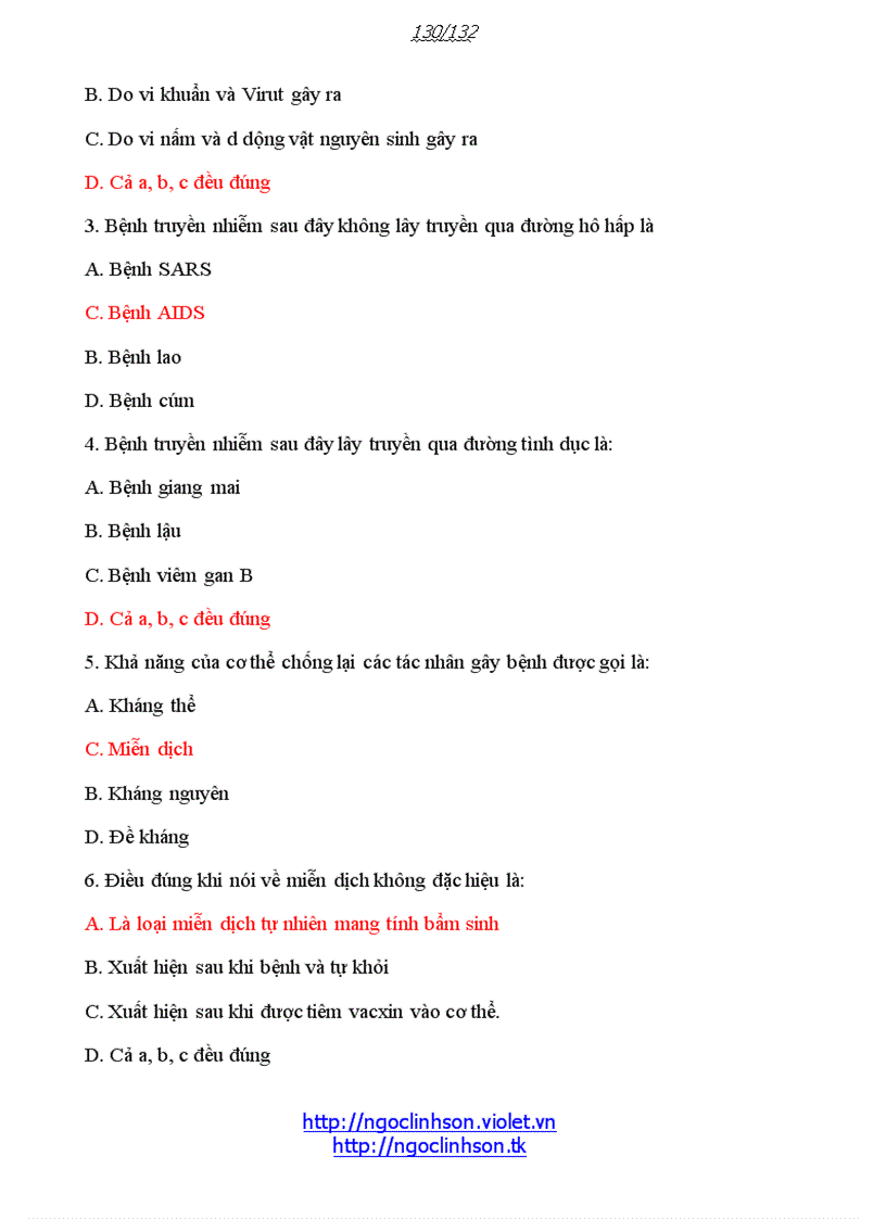 image for page 579 câu trắc nghiệm đáp án theo chương bài Sinh học 10