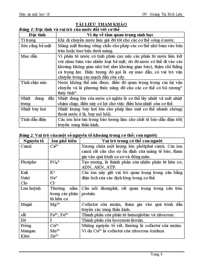 image for page Bai 3 các nguyên tố hóa học và nước