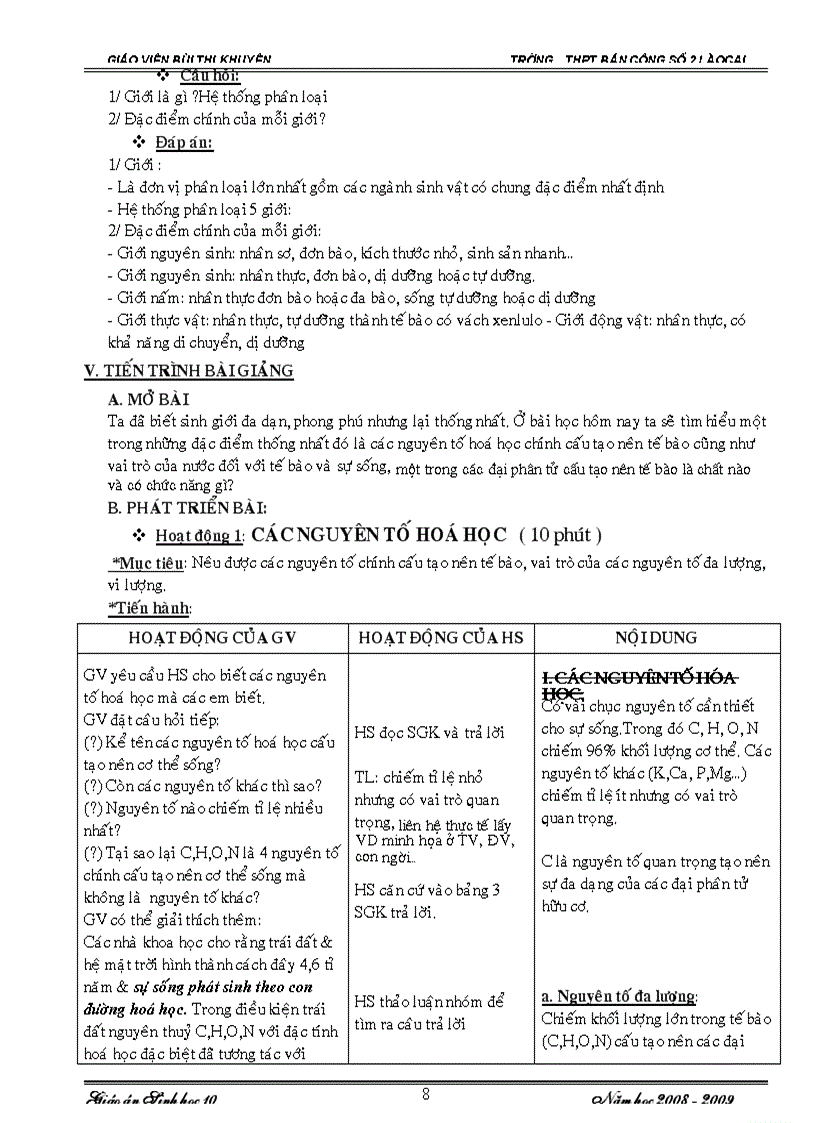 image for page Bài giảng sinh học 10