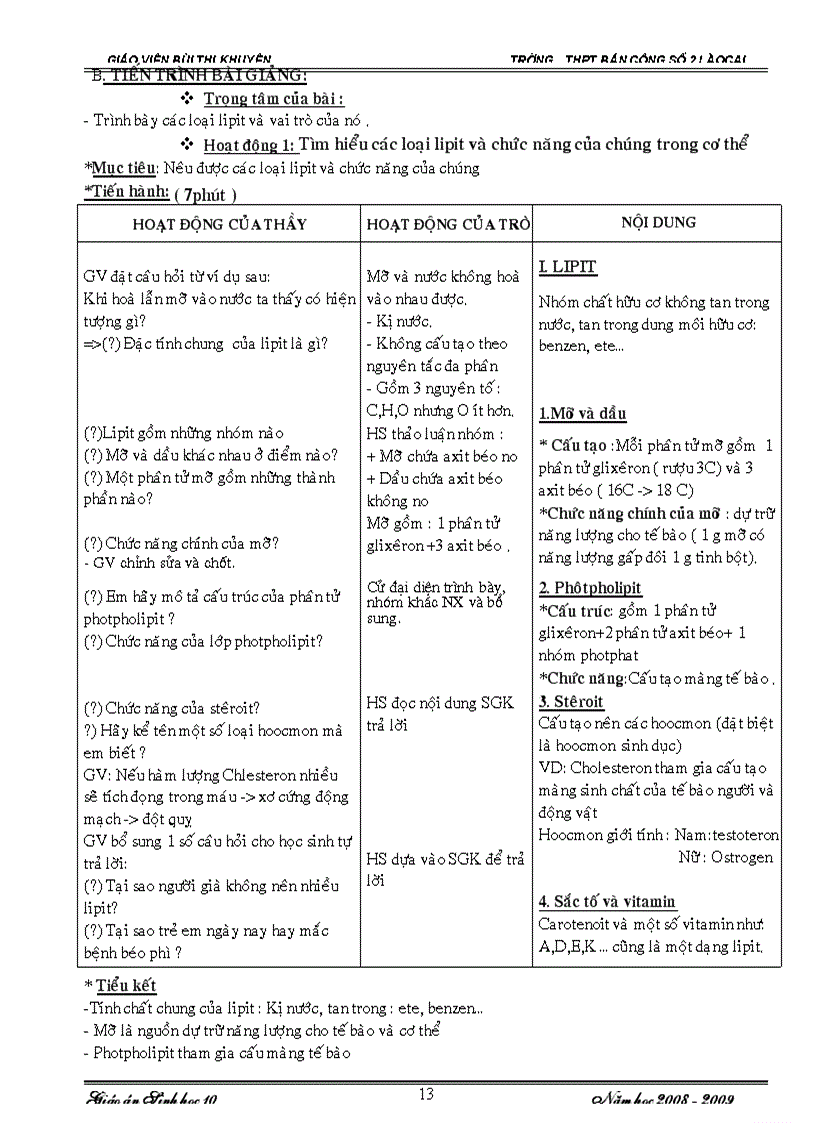 image for page Bài giảng sinh học 10