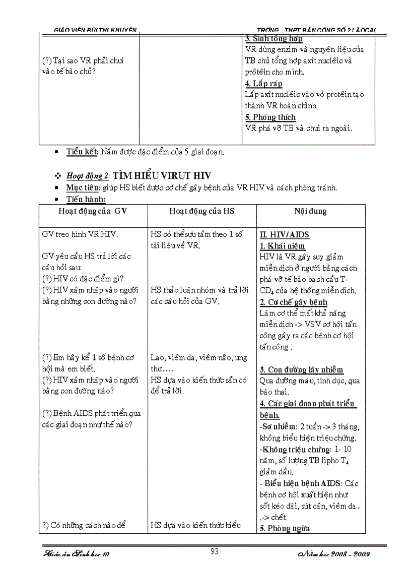 image for page Bài giảng sinh học 10