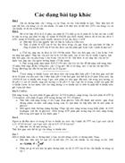 Bài tập tổng hợp thi hsg casio 12