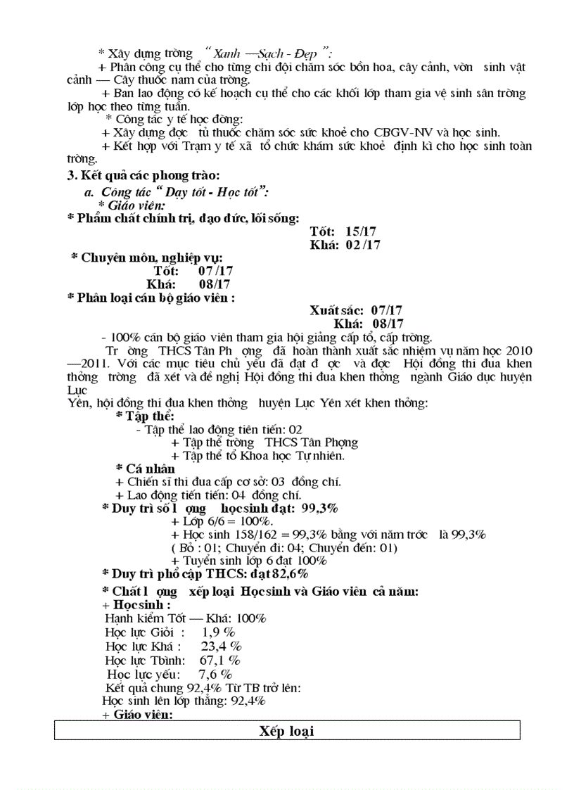 image for page Bao cao thanh tich tap the nha truong